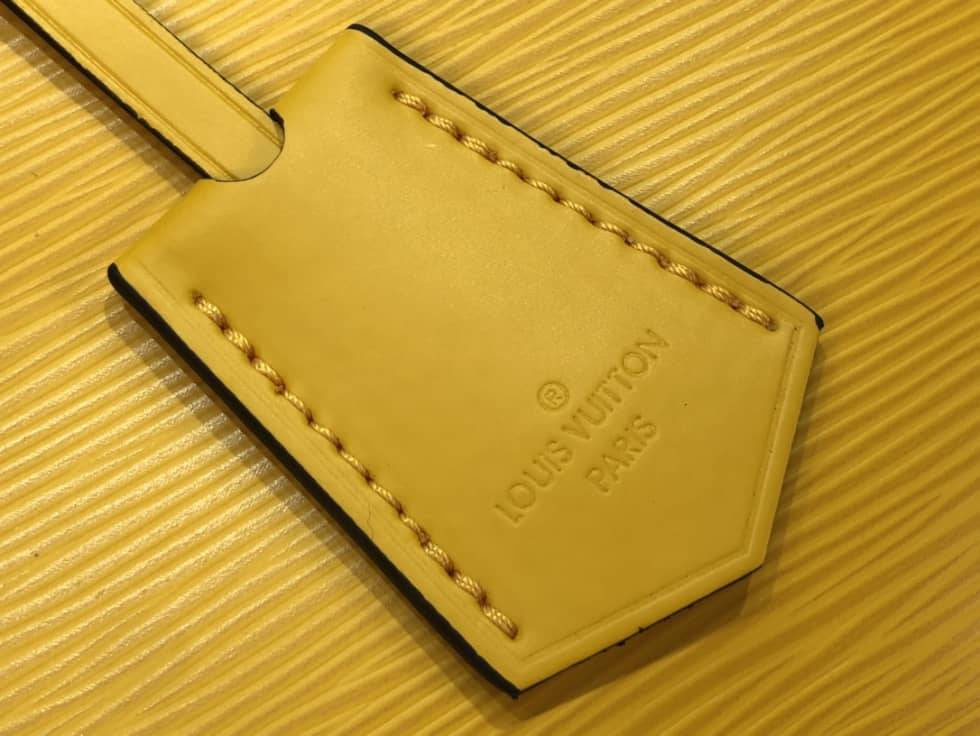 Louis Vuitton Alma BB Epi Leather Yellow M59357 Replica Shoulder Bag