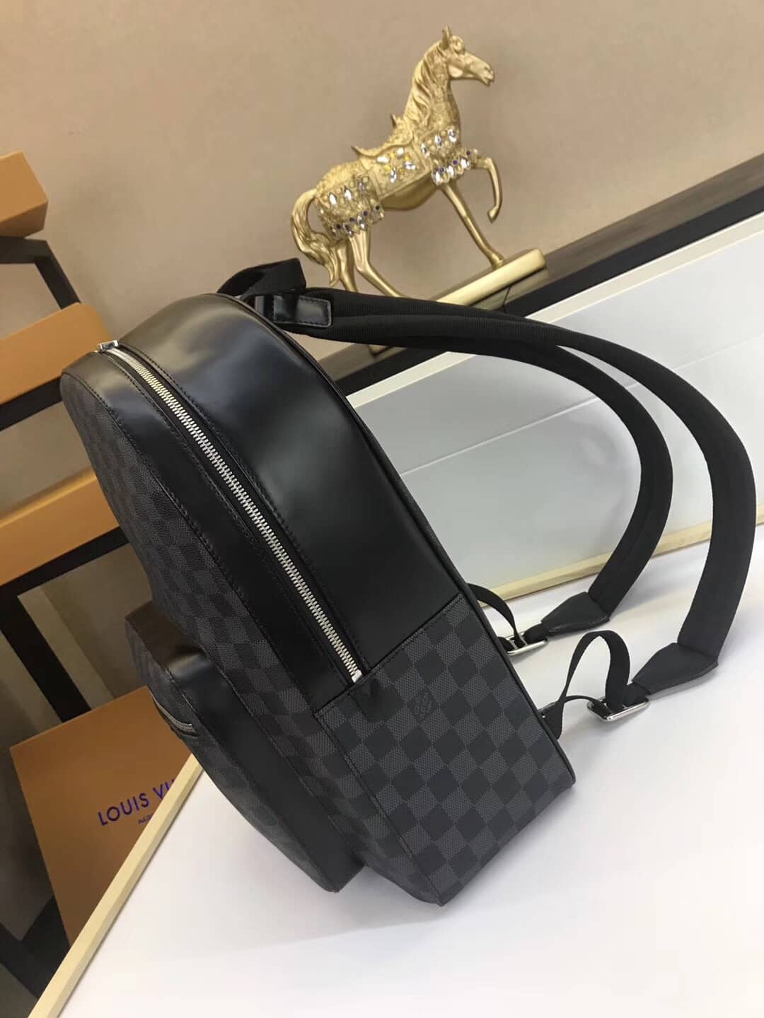 Louis Vuitton Damier Graphite Josh Replica Backpack N41473