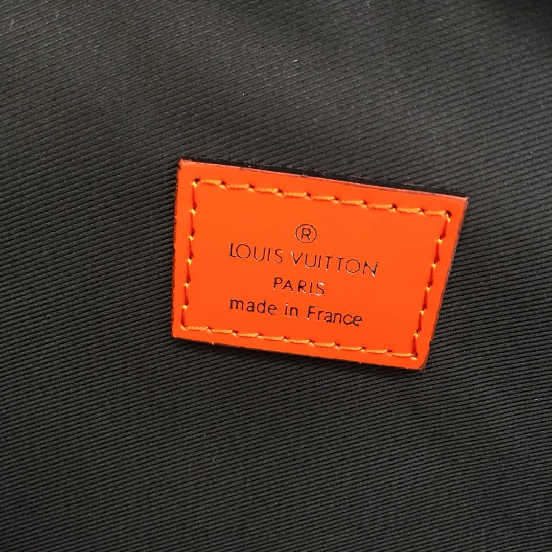 Louis Vuitton Damier Graphite Canvas Replica Bumbag Black Orange M51464