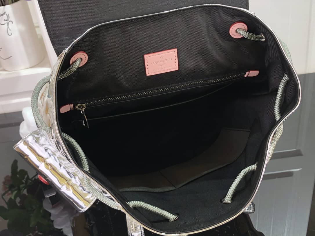 Louis Vuitton Christopher Backpack PM Mirror Coated Canvas M58756