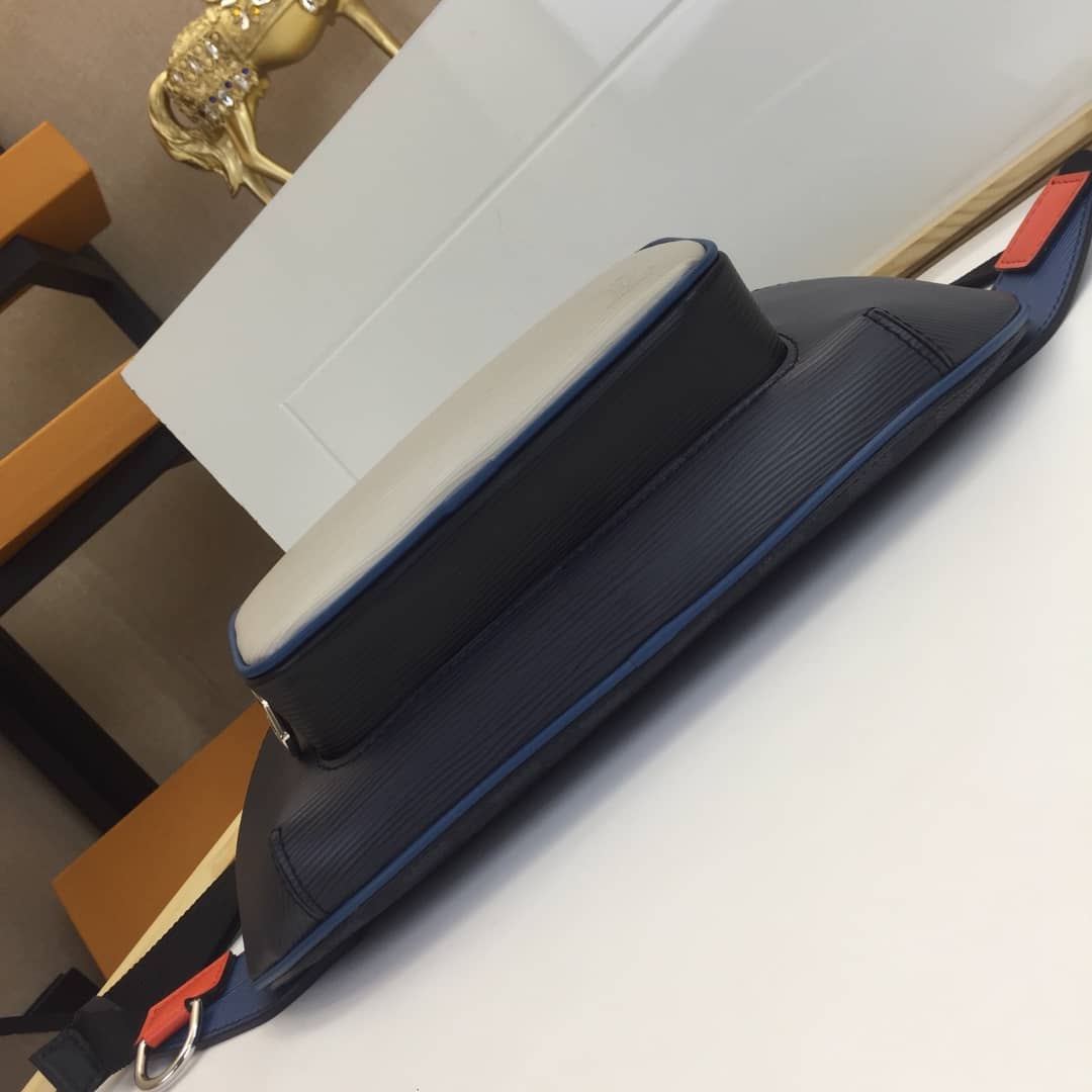 Louis Vuitton Damier Graphite Canvas Replica Bumbag Black Orange M51464