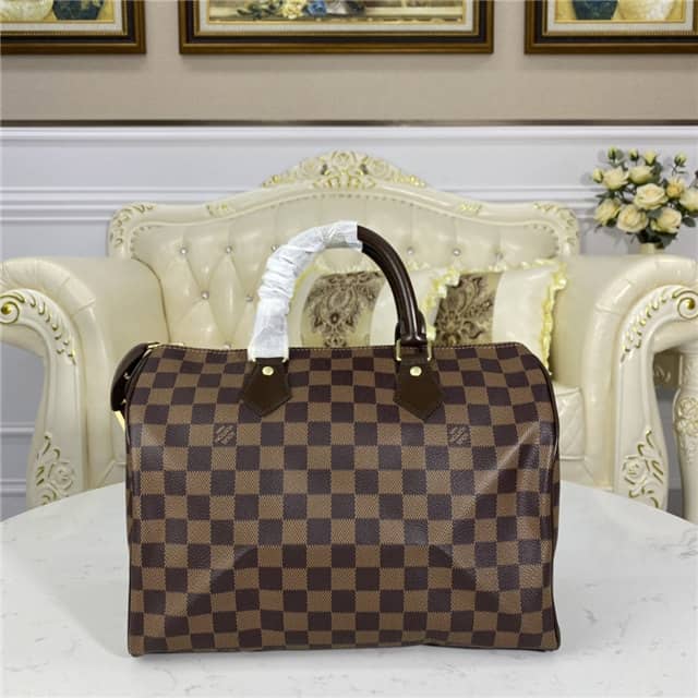 Louis Vuitton Replica Bags Speedy 30 Damier Ebene N41364