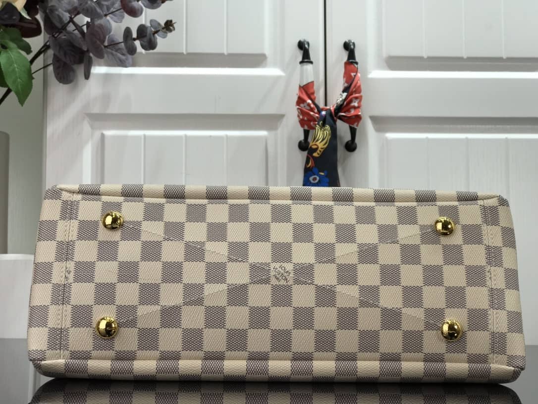 Louis Vuitton Lymington Damier Azur Tote Replica Beige N40022