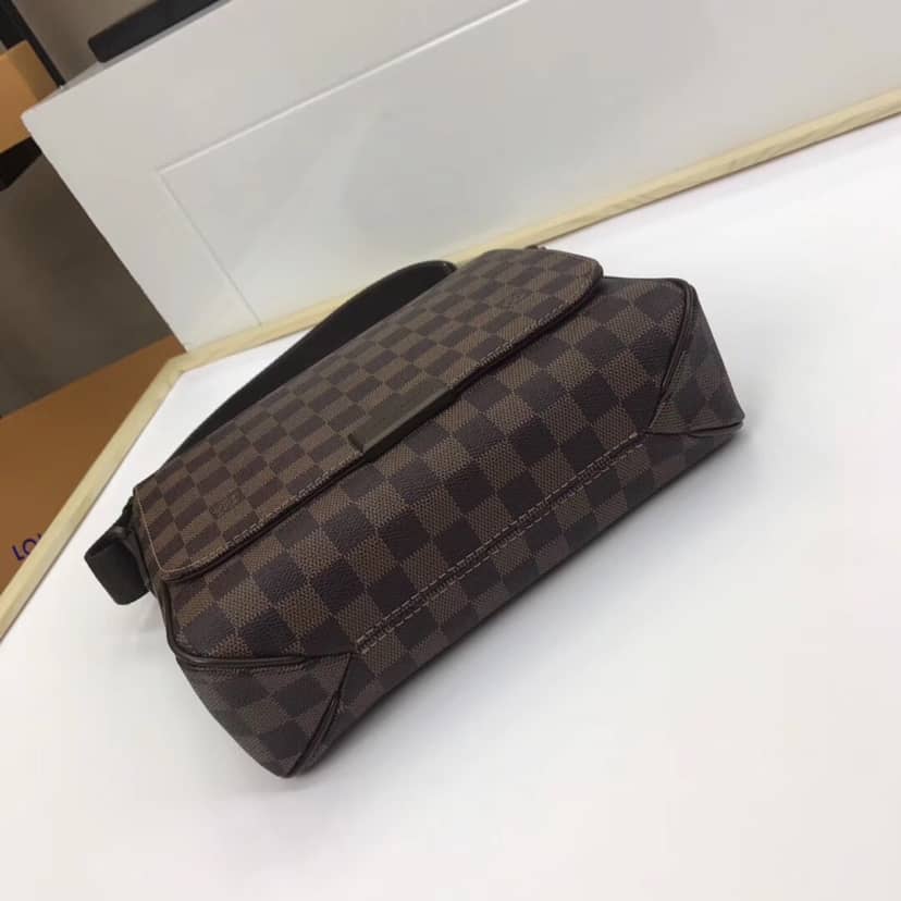 Louis Vuitton Damier Ebene Macassar Replica Shoulder Bag M41213