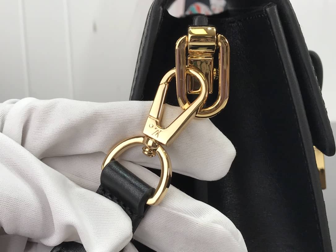 Louis Vuitton Dauphine Mini Monogram Replica Crossbody Bag Black M44580