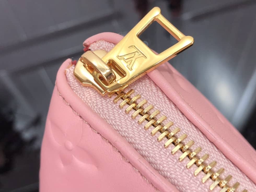Louis Vuitton Embossed Lambskin Coussin PM Pink M58628 Replica Shoulder Bag