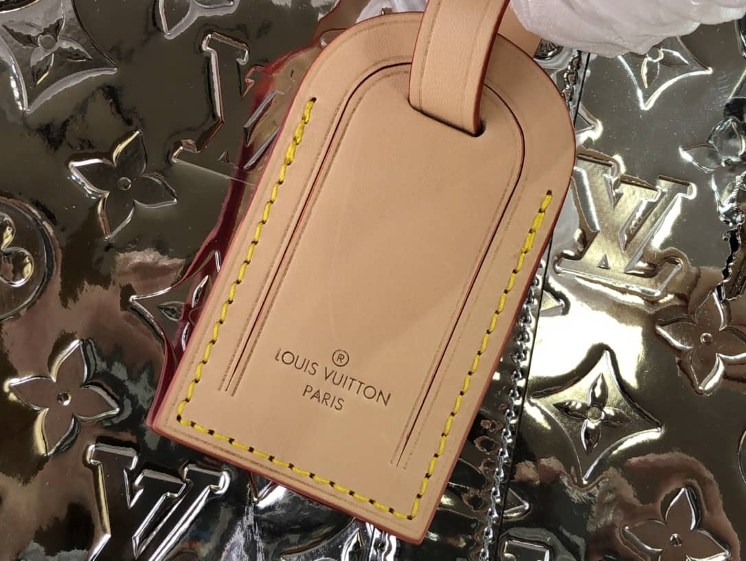 Louis Vuitton Keepall Bandouliere 50 Silver Mirror Monogram Bag Replica M45886