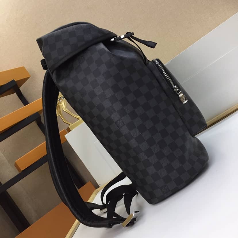Louis Vuitton Monogram Damier Graphite Replica Zack Backpack N40005
