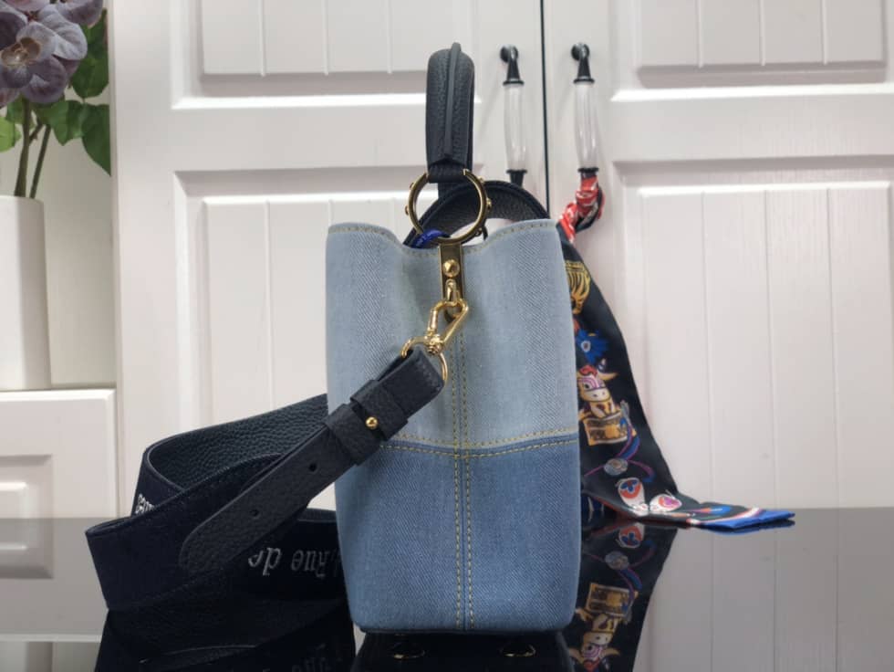 Louis Vuitton Capucines BB Blue M56269 Replica Shoulder Bag