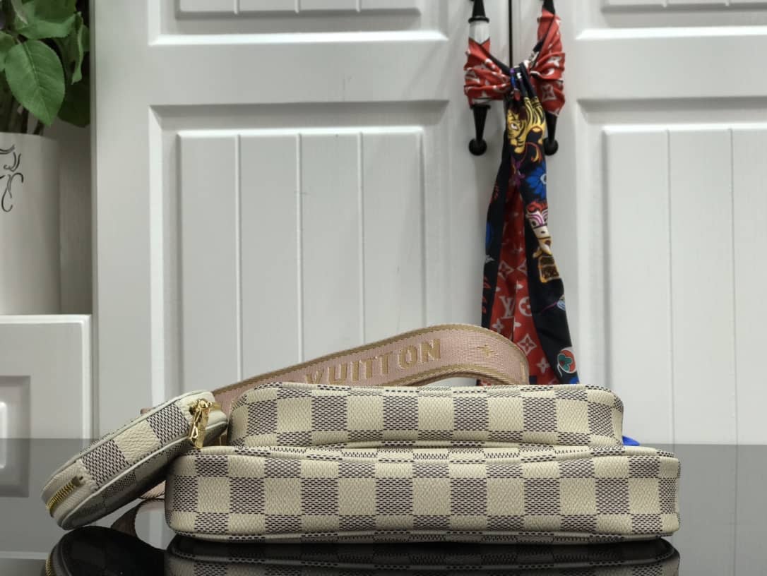 Louis Vuitton Multi Damier Azur Replica Pochette M44813