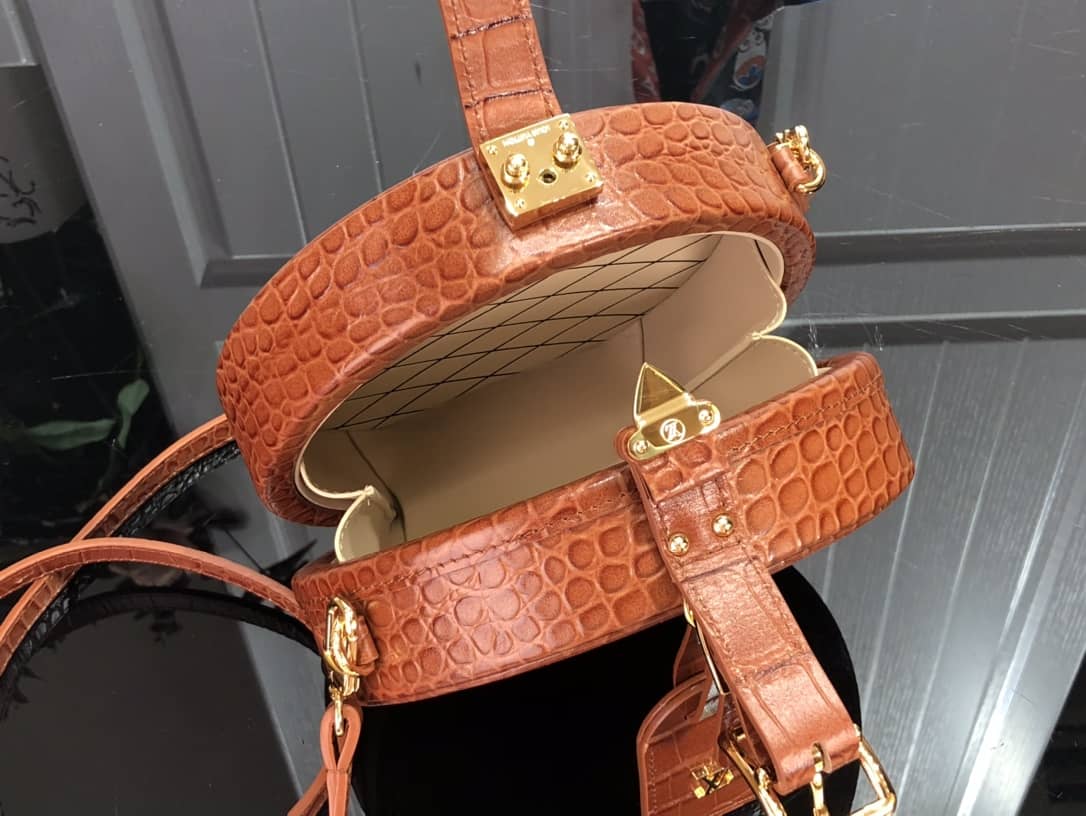 Louis Vuitton Petite Boite Chapeau Crocodilien Brillant Replica Bag Yellow N93597