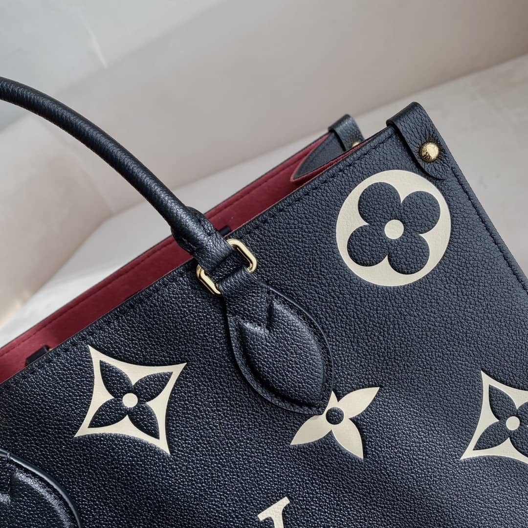 Louis Vuitton Empreinte OnTheGo MM Bag Replica Black M45495