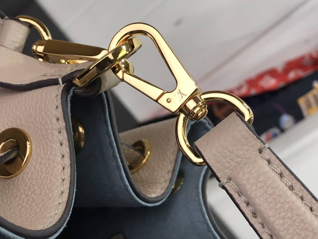 Louis Vuitton Lockme Replica Bucket Bag Gray M57688