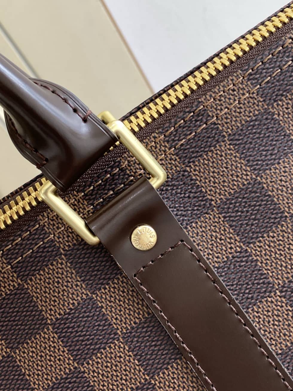 LV Duffle Bag Replica Monogram Keepall Bandouliere 50 Boston Bag Brown M41416