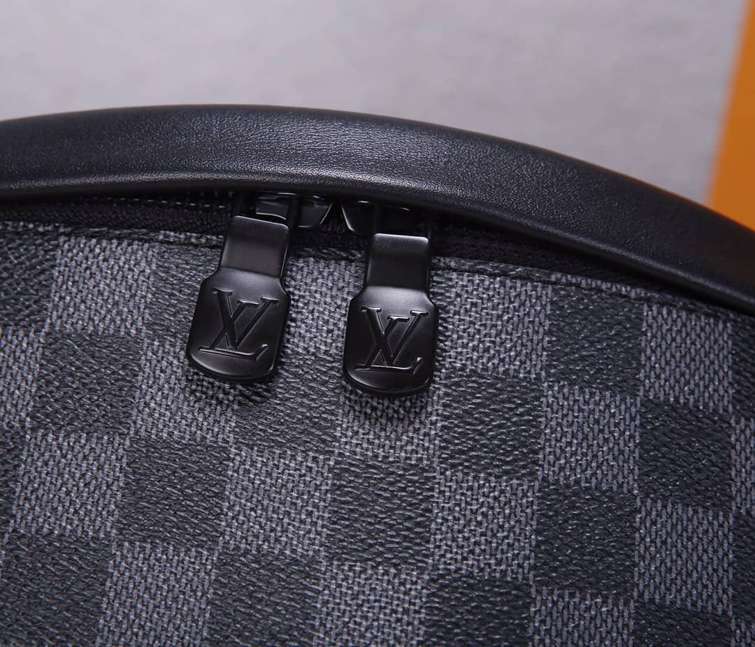 LV Bum Bag Dupe Discovery Damier Graphite Canvas N40187