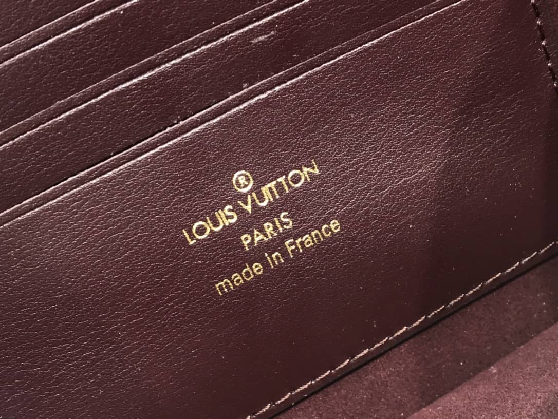 Louis Vuitton Since 1854 Dauphine Chain Replica Wallet Red M69992