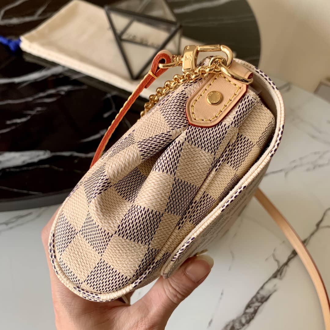 Louis Vuitton Favorite PM Demier Azur Chain Replica Handbag N41277