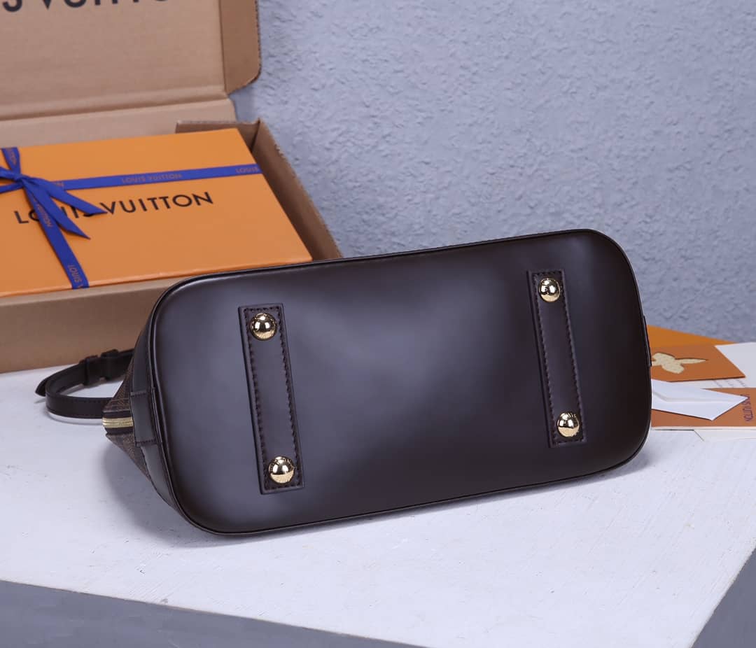 Louis Vuitton Alma PM Damier Ebene Canvas Replica Tote N53151