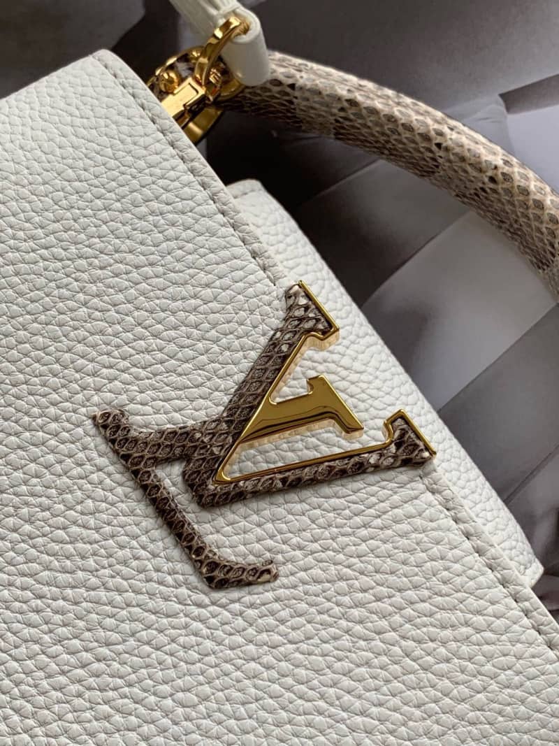 Louis Vuitton Capucines Mini Bag Replica White M55921