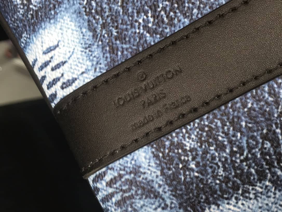 Louis Vuitton Keepall Bandoulière 50 Travel Bag Replica Blue N50069