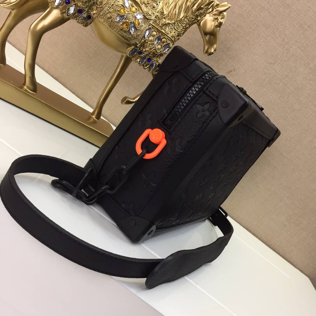 Louis Vuitton Soft Trunk Monogram Replica Black M53288