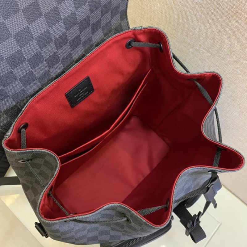 Louis Vuitton Damier Graphite Coated Canvas Utility Replica Backpack N40279