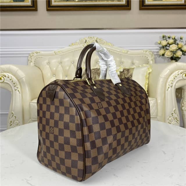 Louis Vuitton Replica Bags Speedy 30 Damier Ebene N41364
