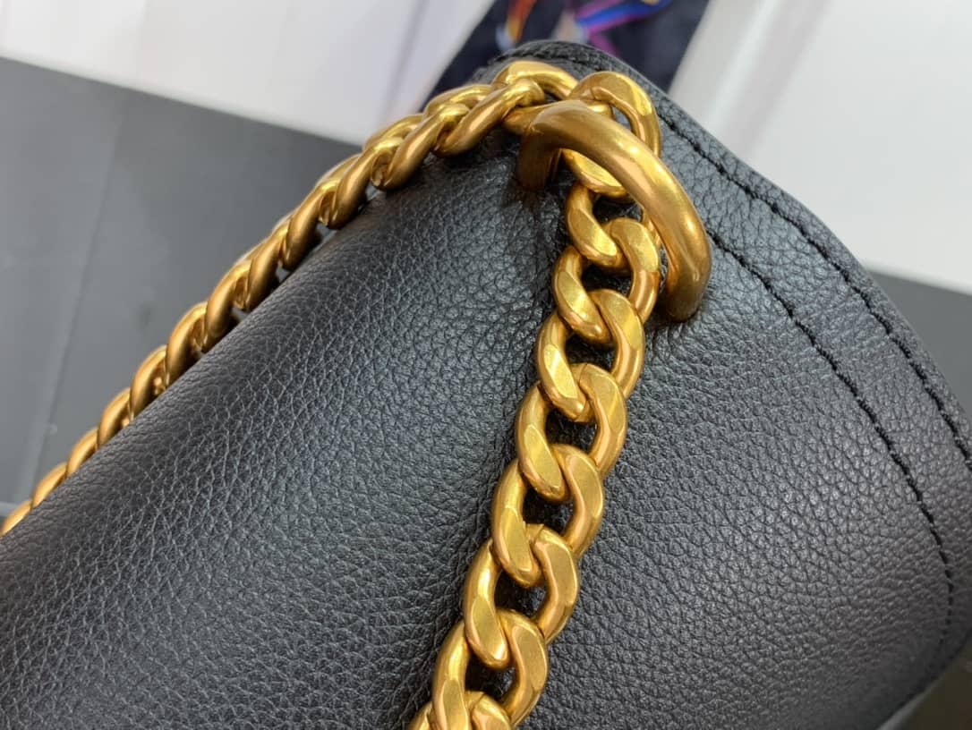 Louis Vuitton Lockme Chain PM Replica Handbag Black M57073