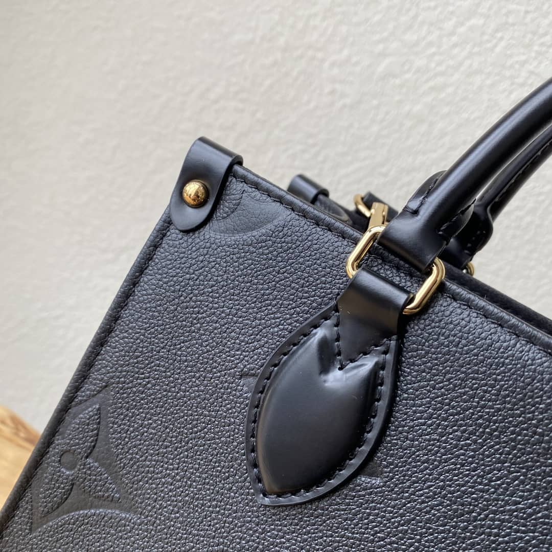Louis Vuitton Mini Onthego Tote Replica Black M45560