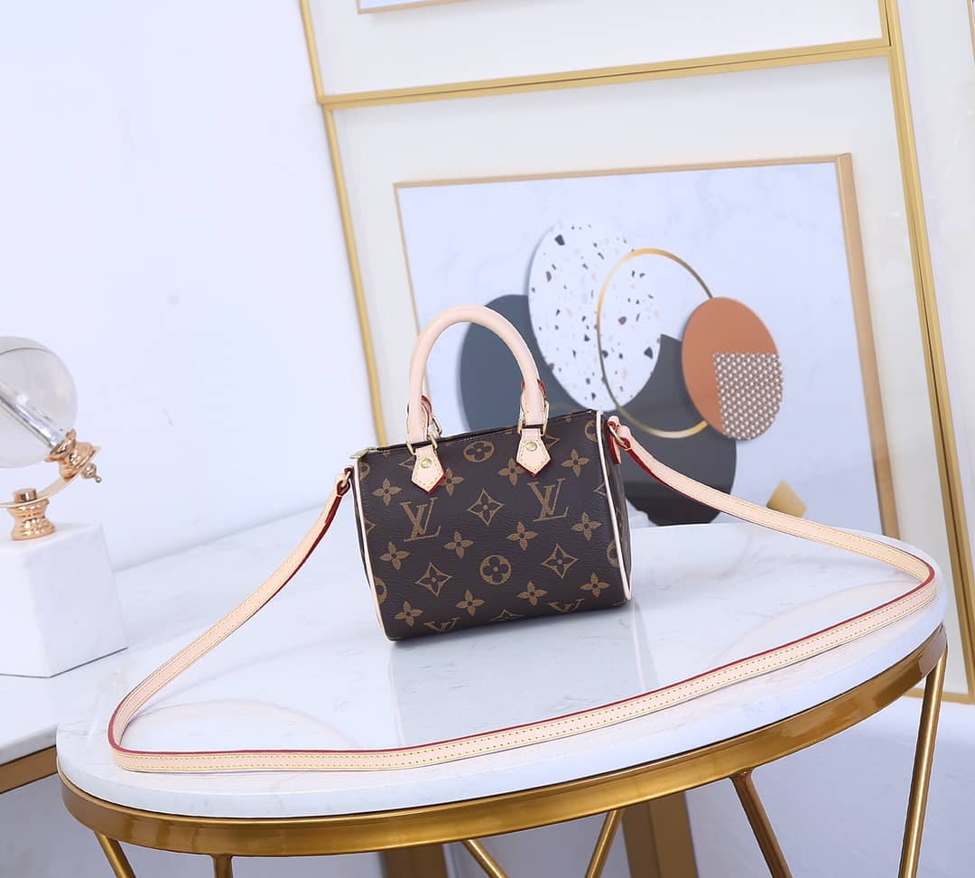 Louis Vuitton Nano Speedy Monogram Canvas M61252