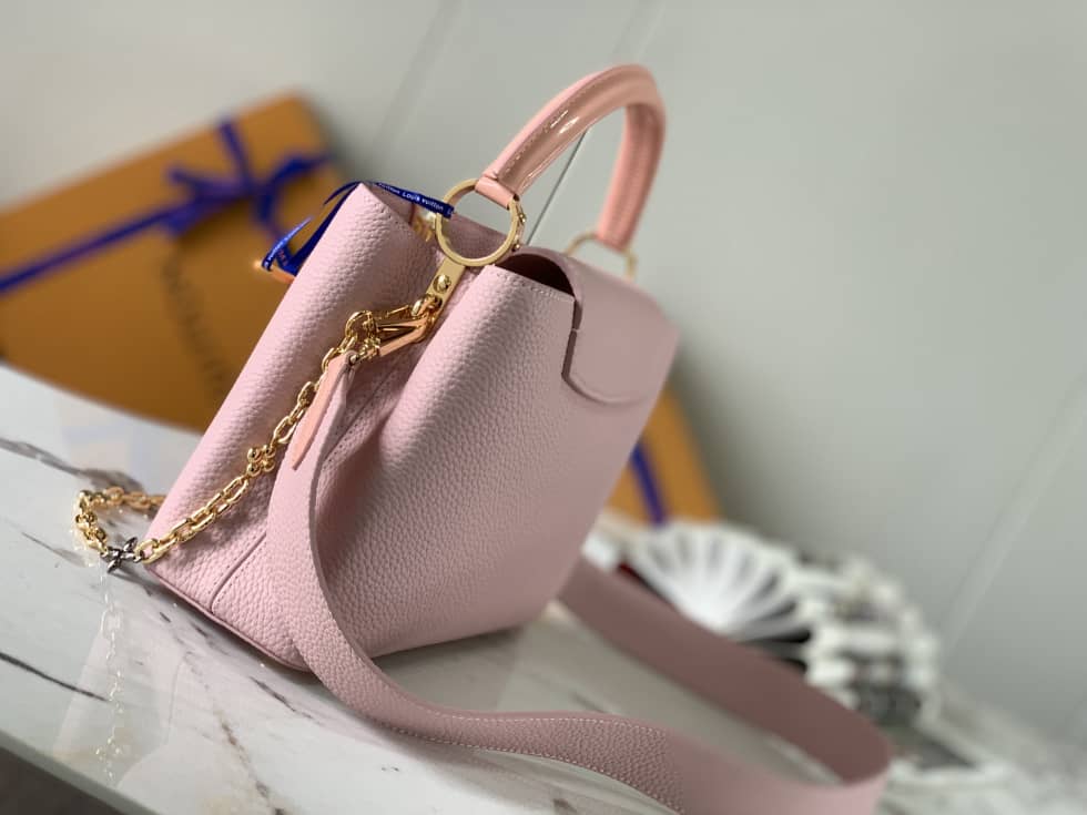 Louis Vuitton Capucines BB Rose M59061 Replica Crossbody Bag