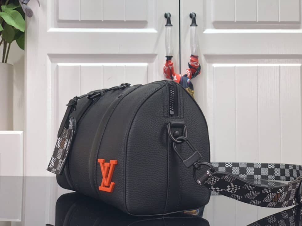 LV Duffle Bag Replica City Keepall Virgil Abloh M57417
