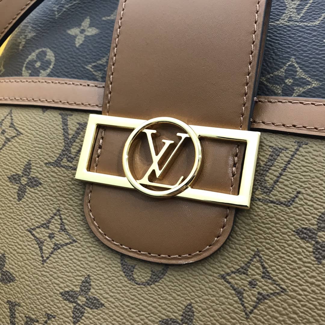 Louis Vuitton Dauphine MM Replica Hobo M45196