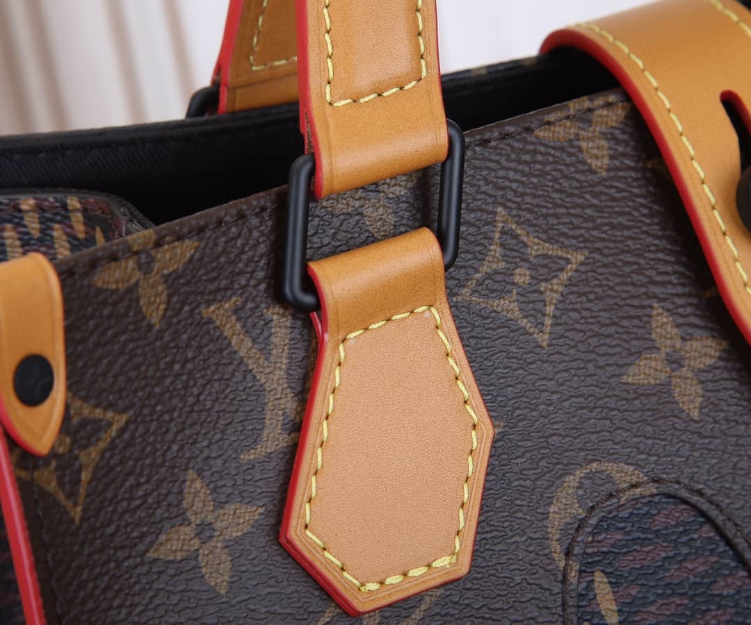 Louis Vuitton x Nigo Damier Ebene Giant Mini N40355 Replica Tote