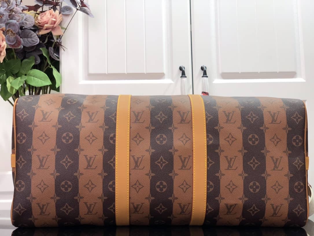 Louis Vuitton Keepall Bandouliere x Nigo Monogram Stripes Replica M40567