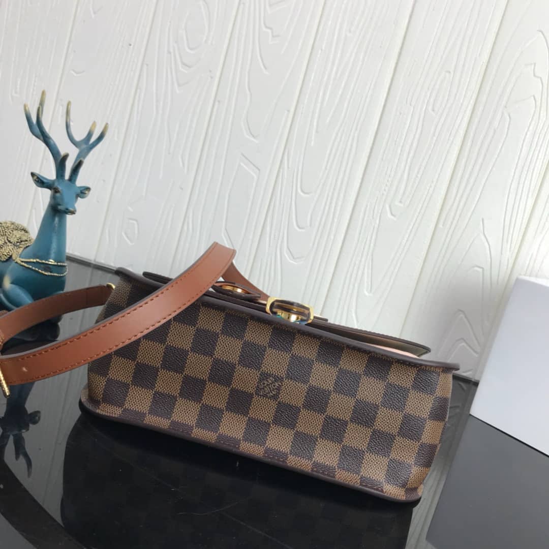 Louis Vuitton Damier Canvas Trendy Replica Crossbody Bag Pink N40146