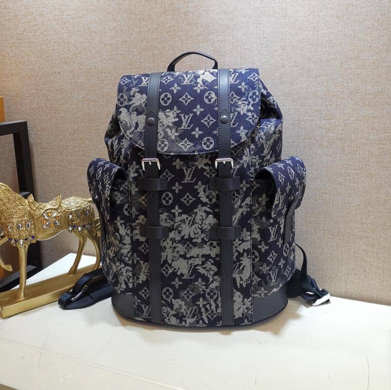 Louis Vuitton Monogram Tapestry Christopher PM Replica Backpack M57280