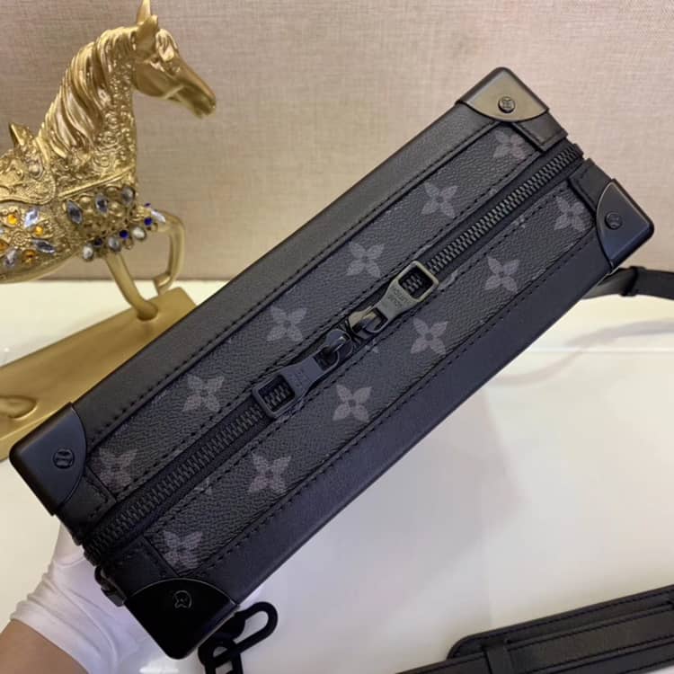 Louis Vuitton x Virgil Abloh Monogram Soft Trunk Replica Black M44478