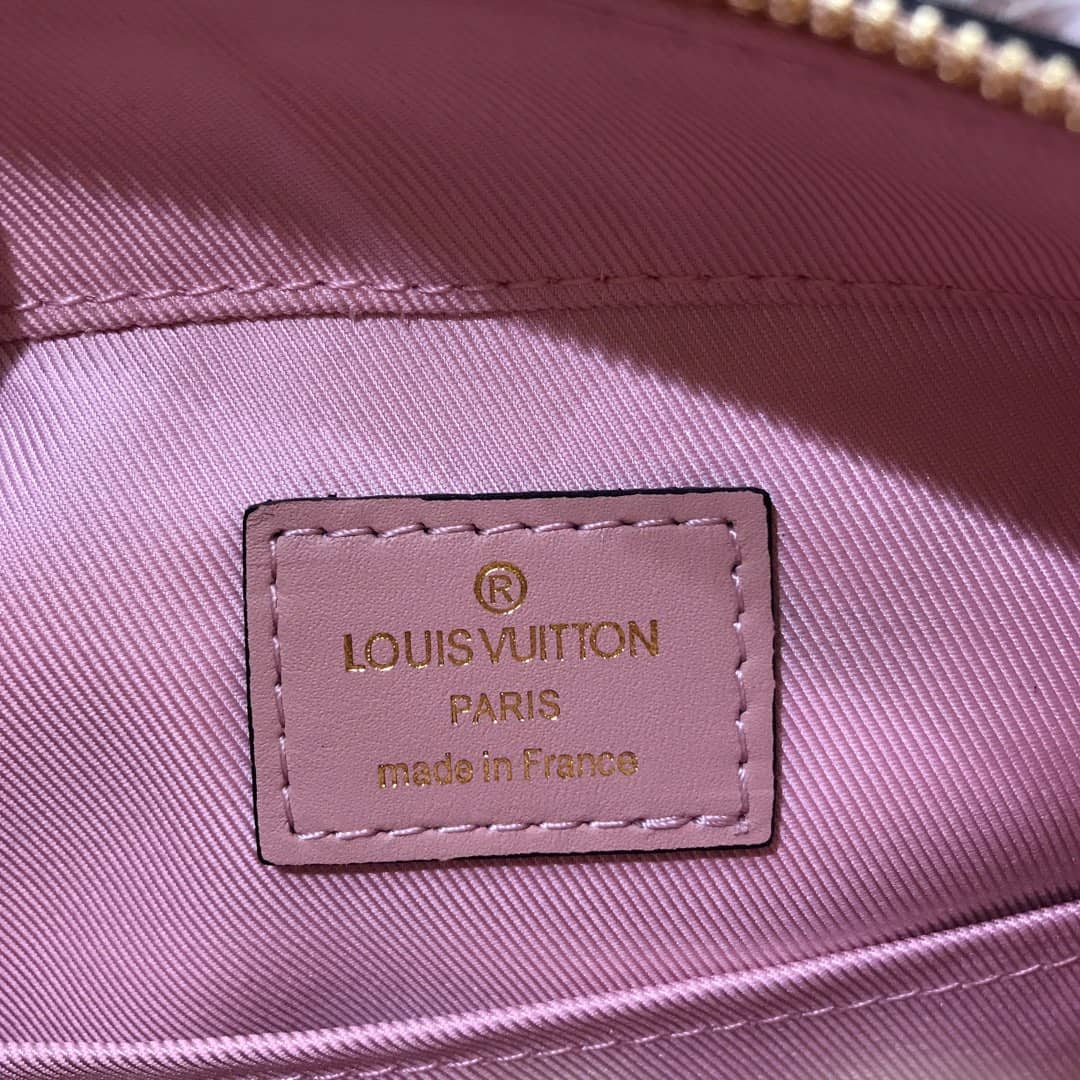 Louis Vuitton Damier Saintonge Replica Camera Bag Pink N40154