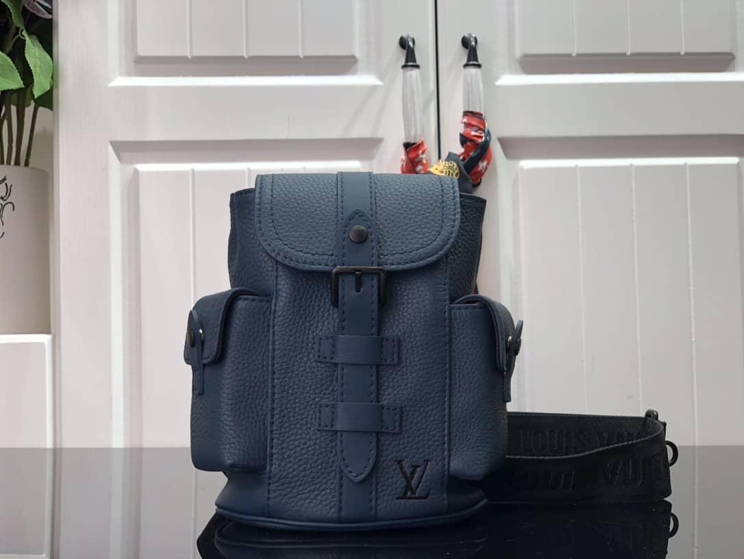 Louis Vuitton Christopher XS Replica Backpack Blue M58495