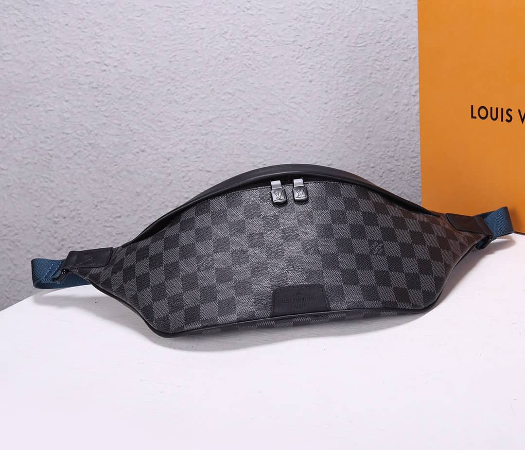 LV Bum Bag Dupe Discovery Damier Graphite Canvas N40187