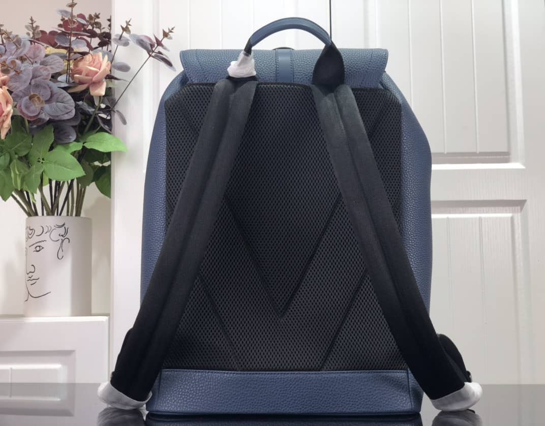 Louis Vuitton Christopher Slim Taurillon Leather Blue M58644 Replica Backpack