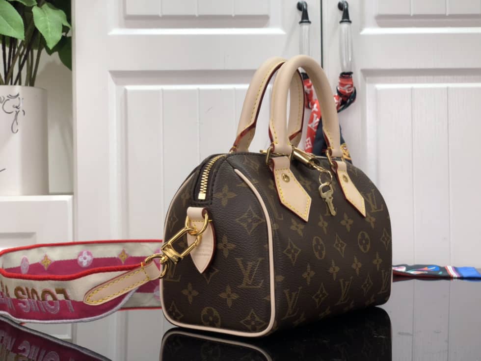 Louis Vuitton Speedy 20 Bandoulière Bag Monogram M45957 Replica Shoulder Bag