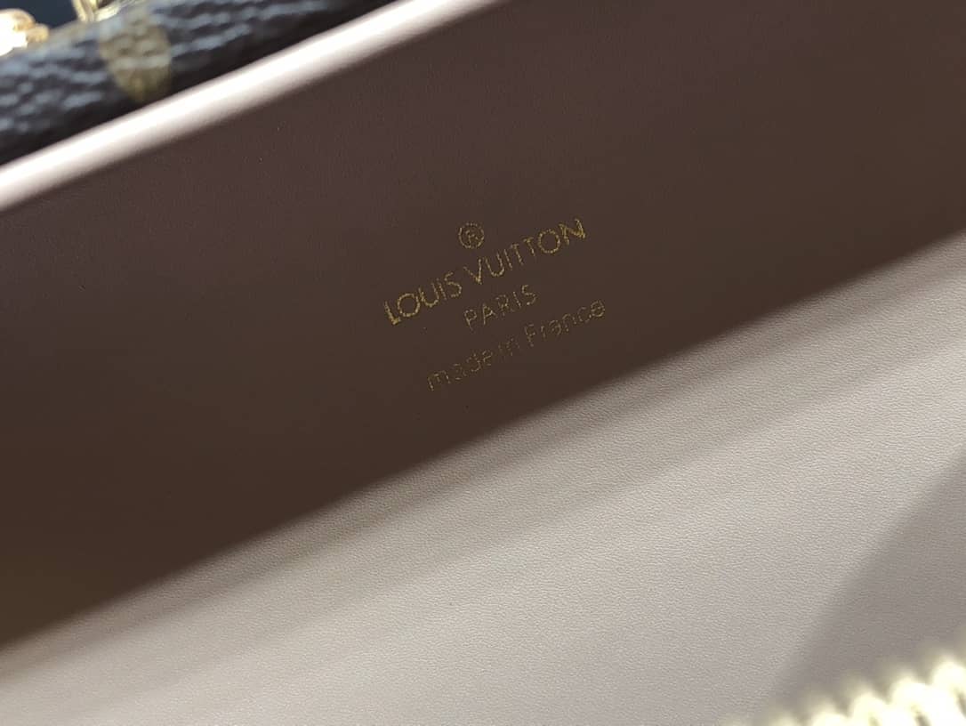 Louis Vuitton Valisette Tresor Monogram Canvas Replica Box M45675