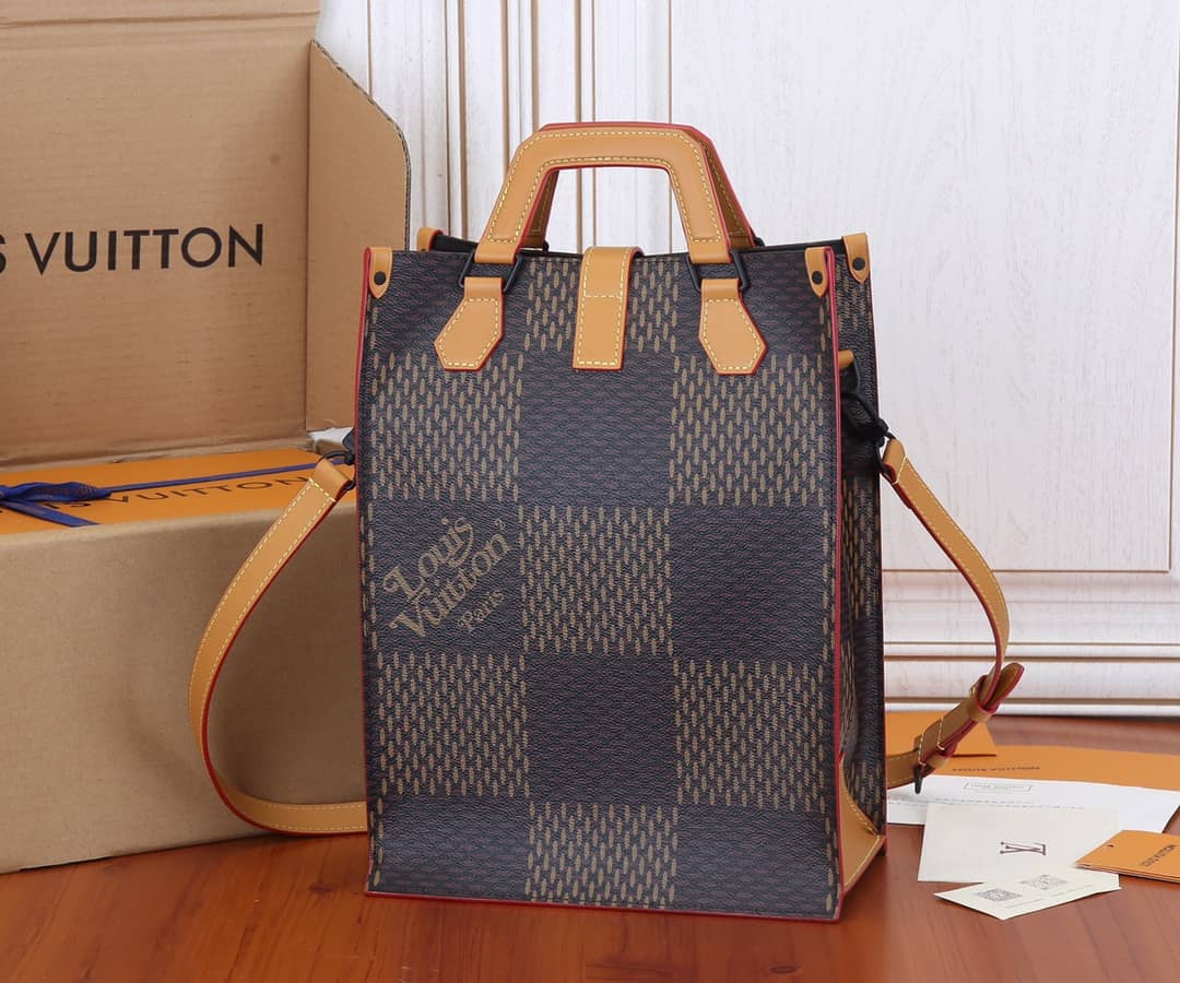 Louis Vuitton x Nigo Damier Ebene Giant Mini N40355 Replica Tote