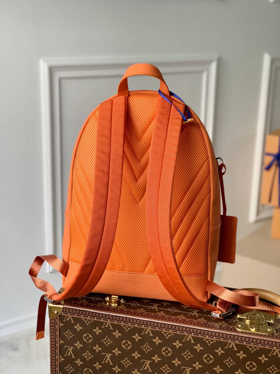 LV Backpack Replica New Aerogram Orange M59325