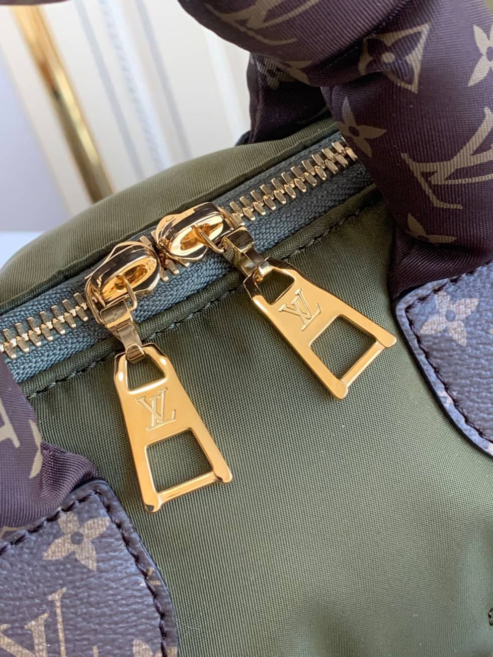 Louis Vuitton Replica Bags Speedy Bandouliere 25 Green M59009