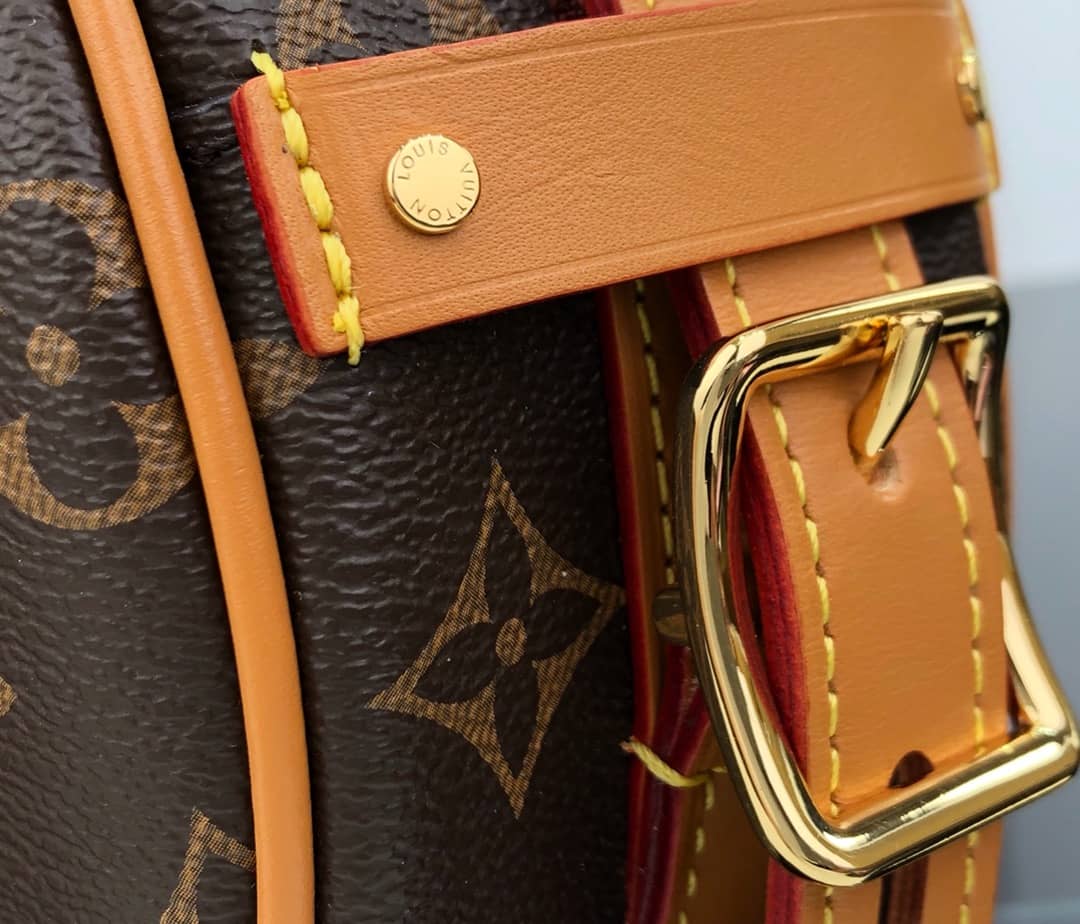 Louis Vuitton Monogram Boite Chapeau Souple PM Replica Crossbody Bag Brown M45149