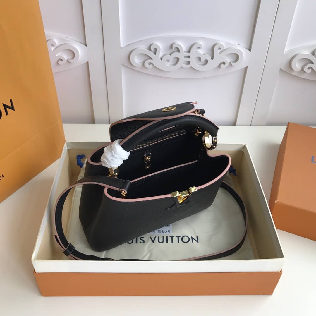 Louis Vuitton Capucines BB Taurillon Replica Leather Bag M53854