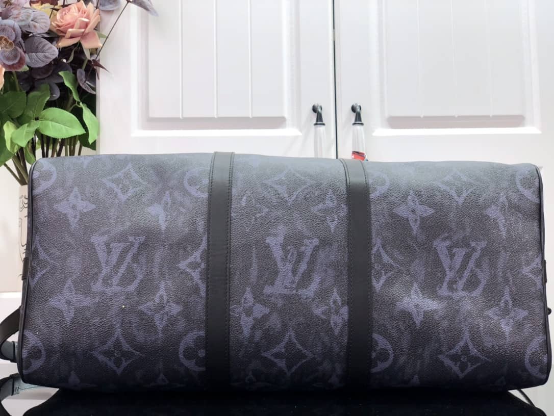Louis Vuitton Monogram Coated Canvas Keepall Bandouliere 50 Replica Bag M57278